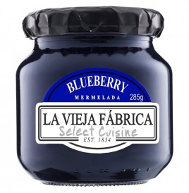 La Vieja Fabrica Blueberry Mermelada (Jam)  Glass Jar  285 grams